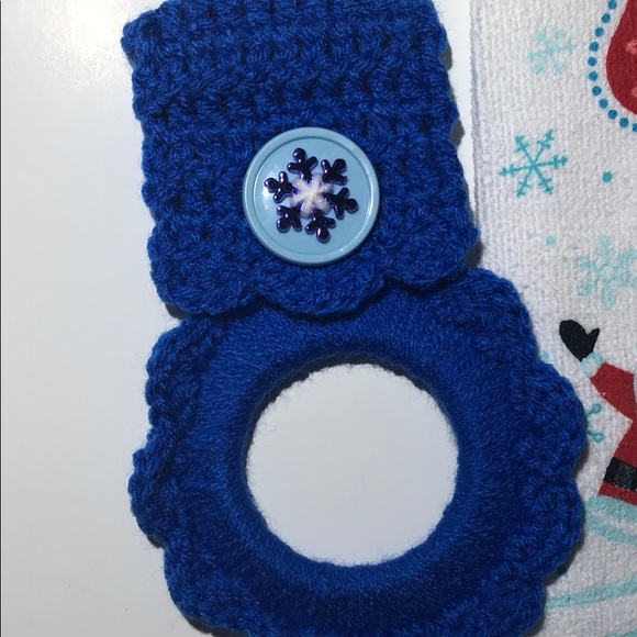 Christmas kitchen towel and oven towel hanger - Picture 2 of 4